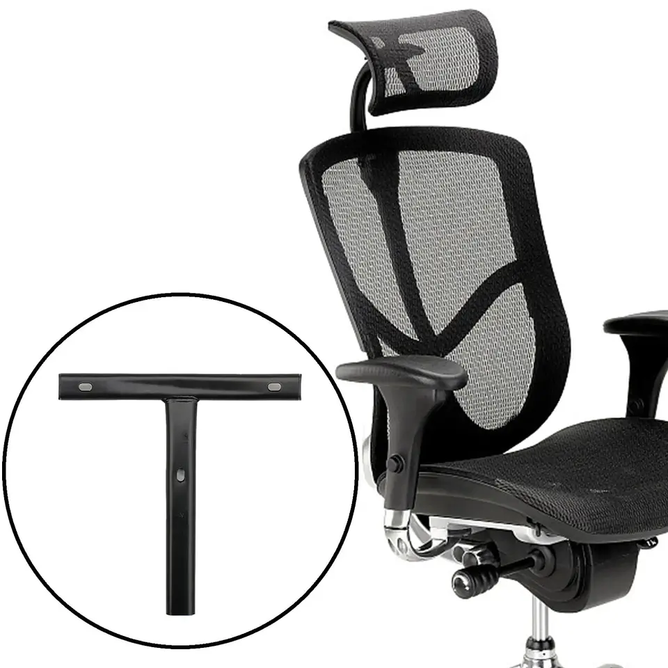 Repuesto soporte de respaldo en T para silla oficina y gamer 3