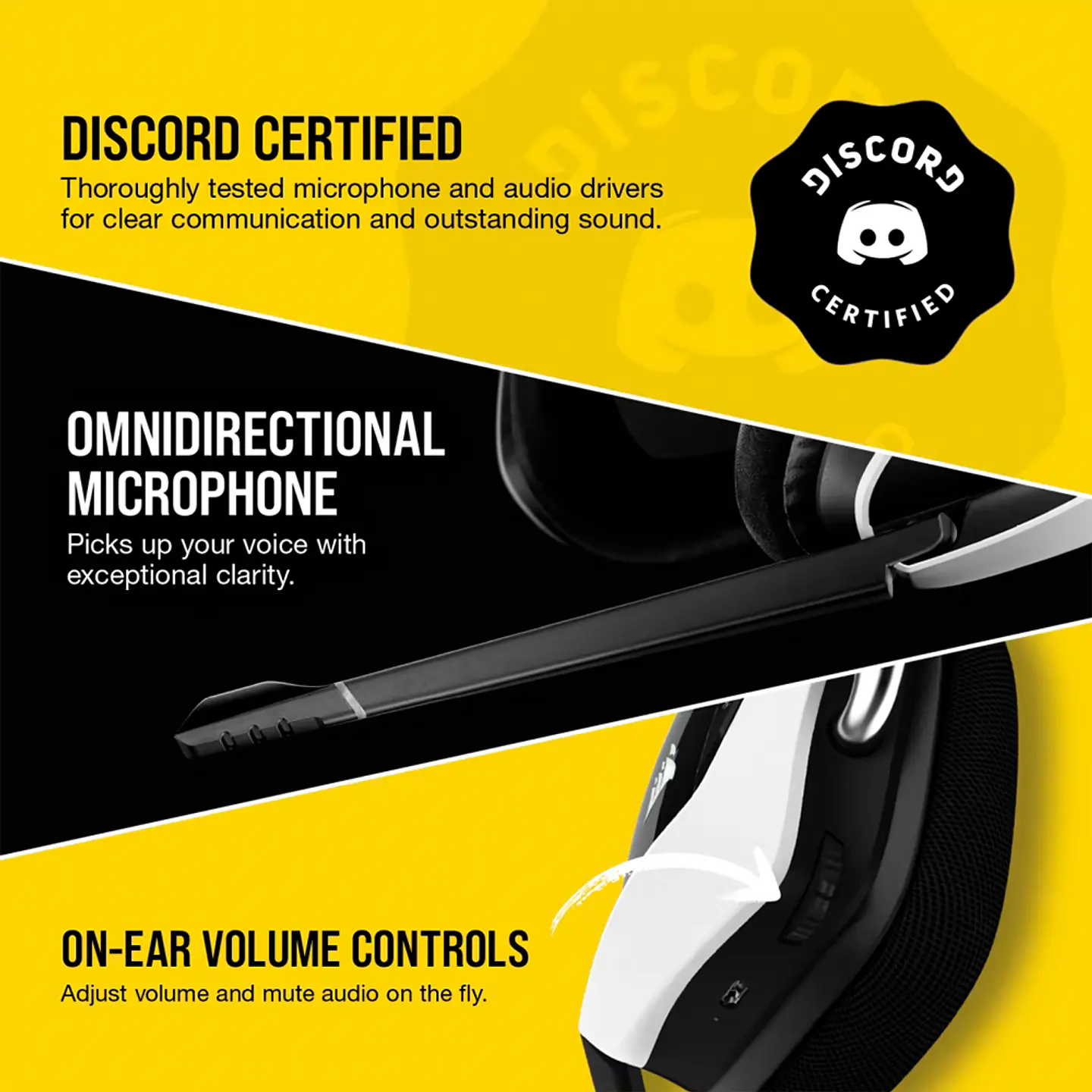 Audífonos Wireless Gamer Corsair Void RGB Elite 7.1, Blanco 5