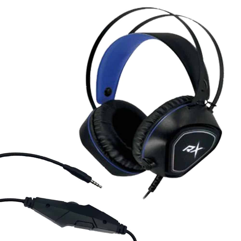 Audifono Stereo On Ear GAMER Volumen Control Micrófono H100