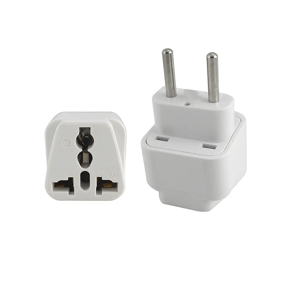 Adaptador Enchufe Universal Europeo / Americano (250V, 10/16A) 1