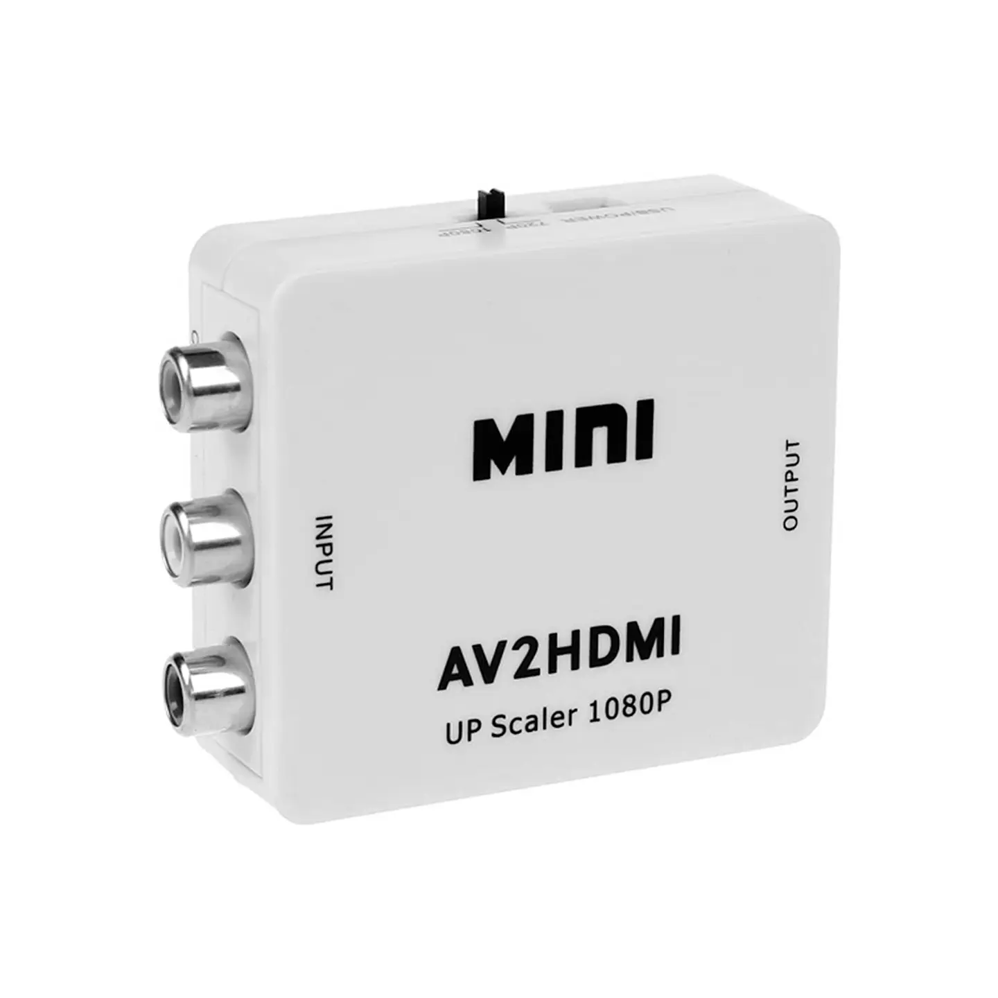 Adaptador Conversor AV RCA análogo A HDMI Digital 2