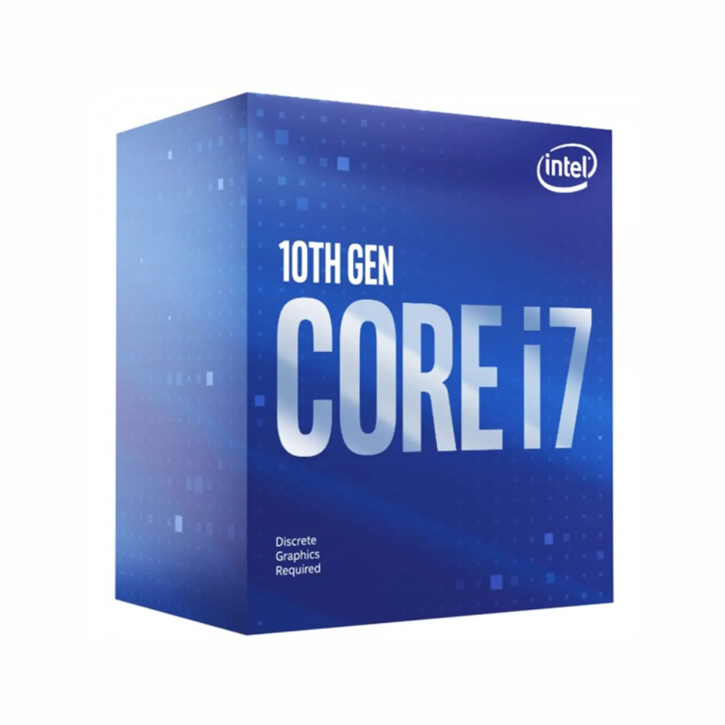Procesador  Intel I7-10700F, Socket LGA 1200, 8-cores, 2,9GHZ (Max Turbo 4,8GHZ) 1