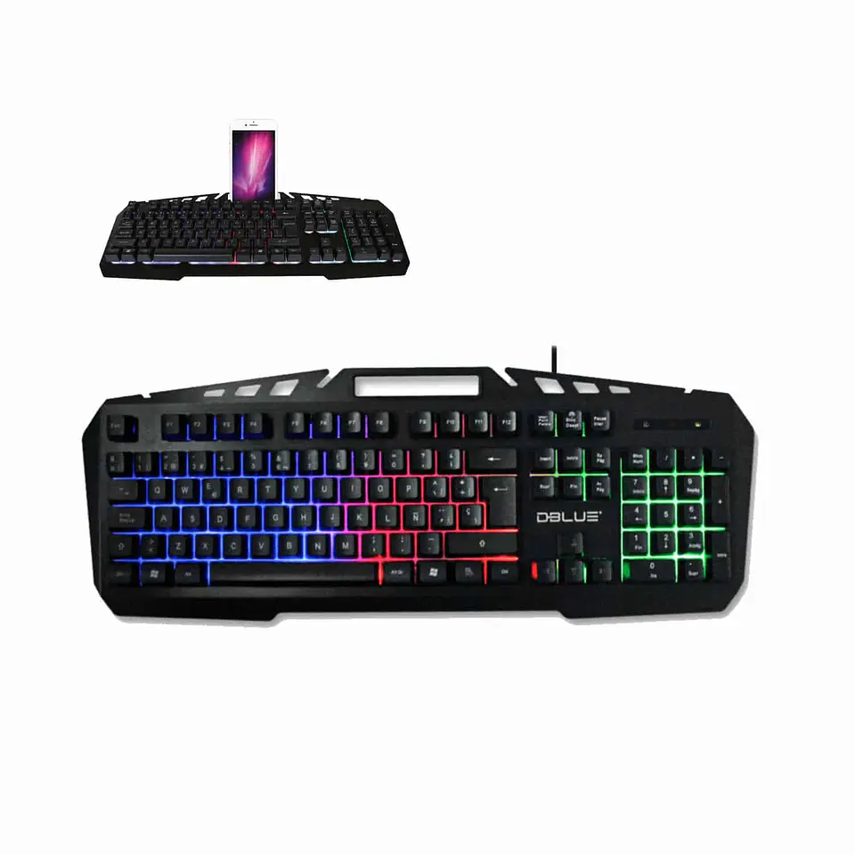 Kit gamer Reptilex RX0019, 4 en 1: Teclado + audífonos + mouse + pad mouse, comp 2