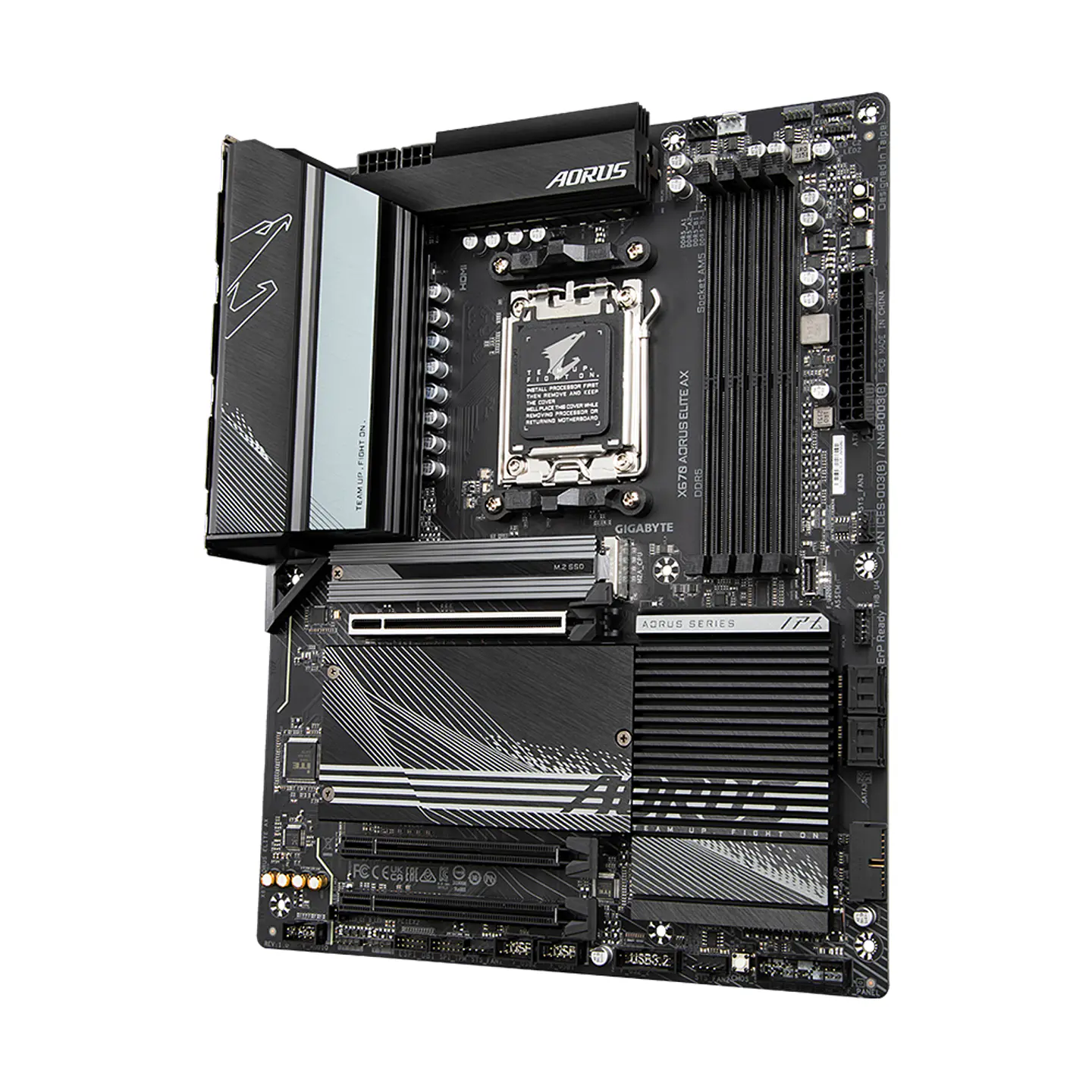 Placa Madre Gigabyte X670 AORUS ELITE AX, AM5, DDR5, WiFi 6 3