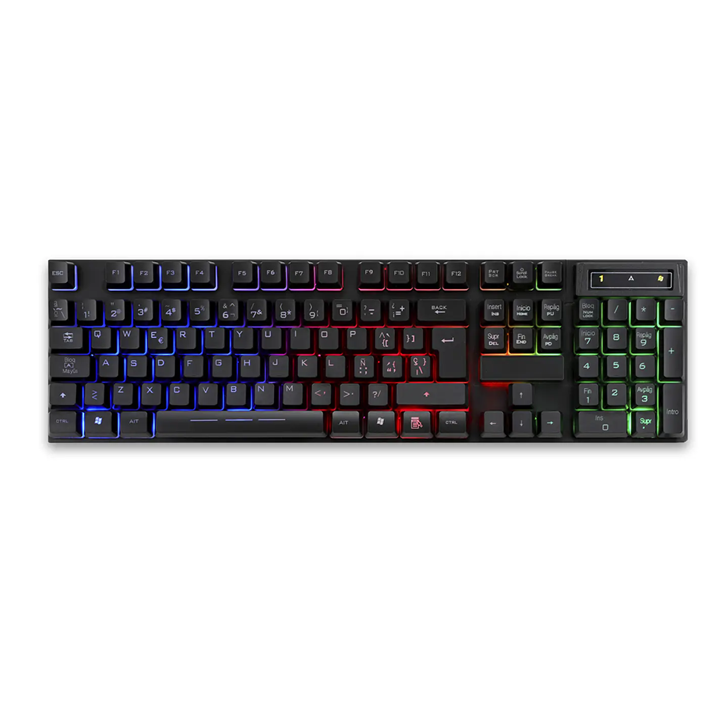 Kit Gamer 3 En 1 Teclado, Mouse Y Pad Mouse Reptilex Rx0017 3