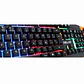 Teclado Gamer Metálico Retroiluminado Rgb, Soporte Celular - Miniatura 5