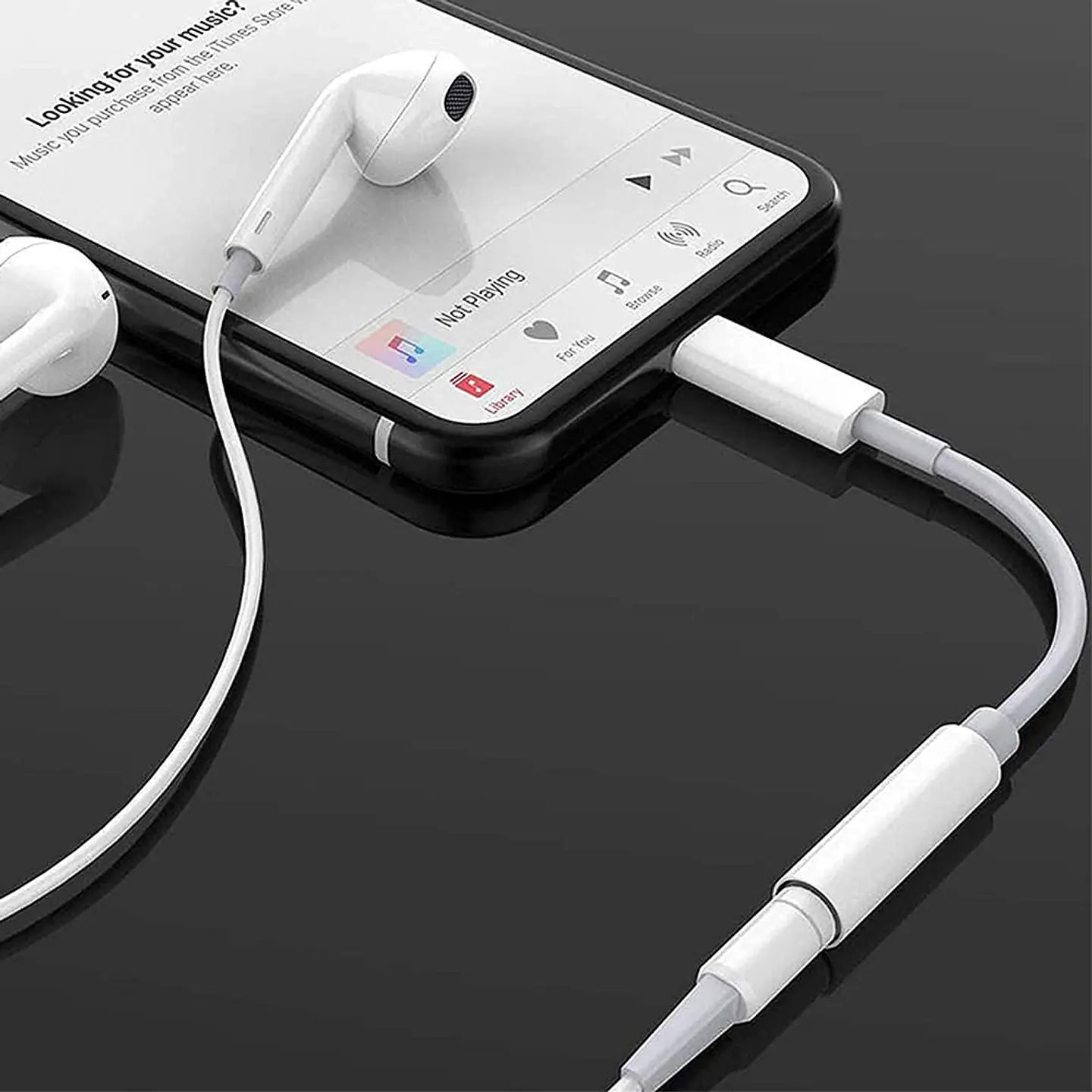 Adaptador Lightning iPhone A Jack 3.5mm Para Audífonos 7