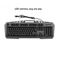 Teclado Gamer Metálico Retroiluminado Rgb, Soporte Celular - Miniatura 6