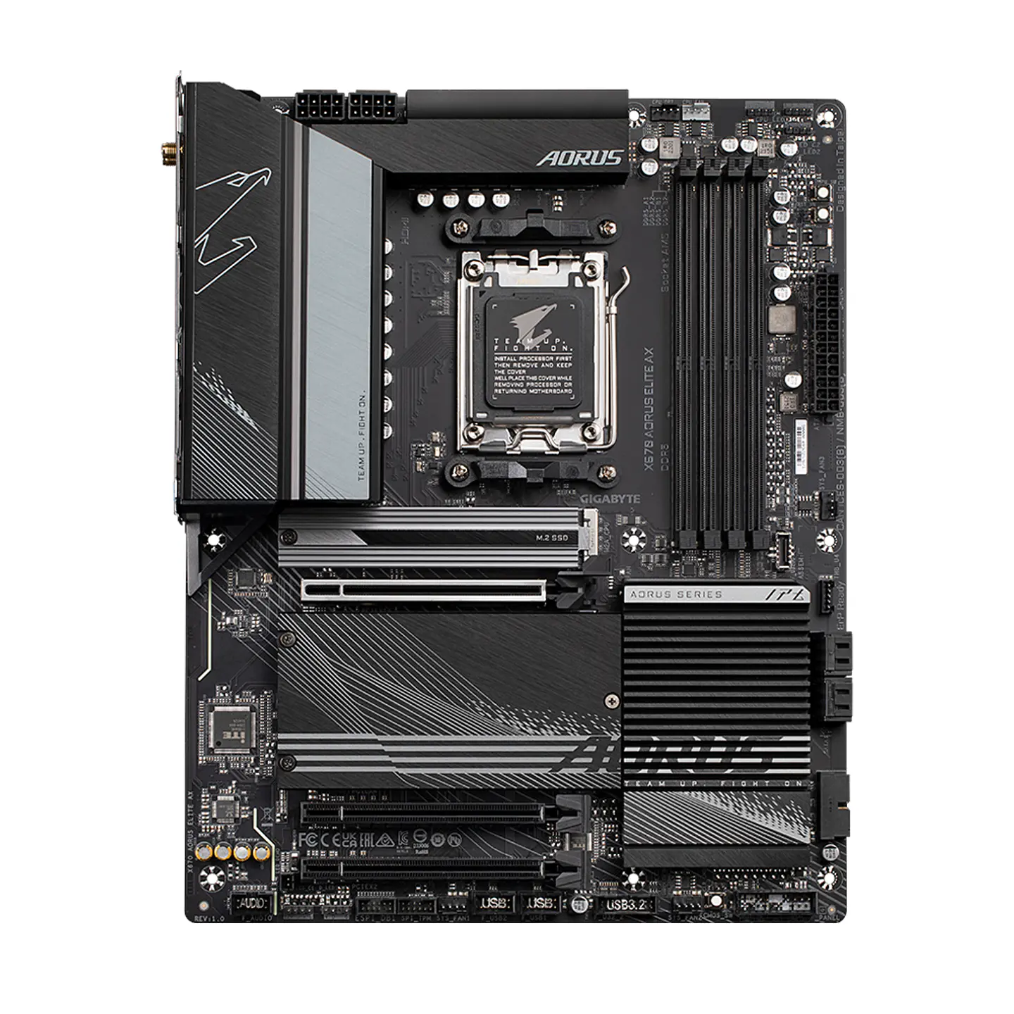 Placa Madre Gigabyte X670 AORUS ELITE AX, AM5, DDR5, WiFi 6 5