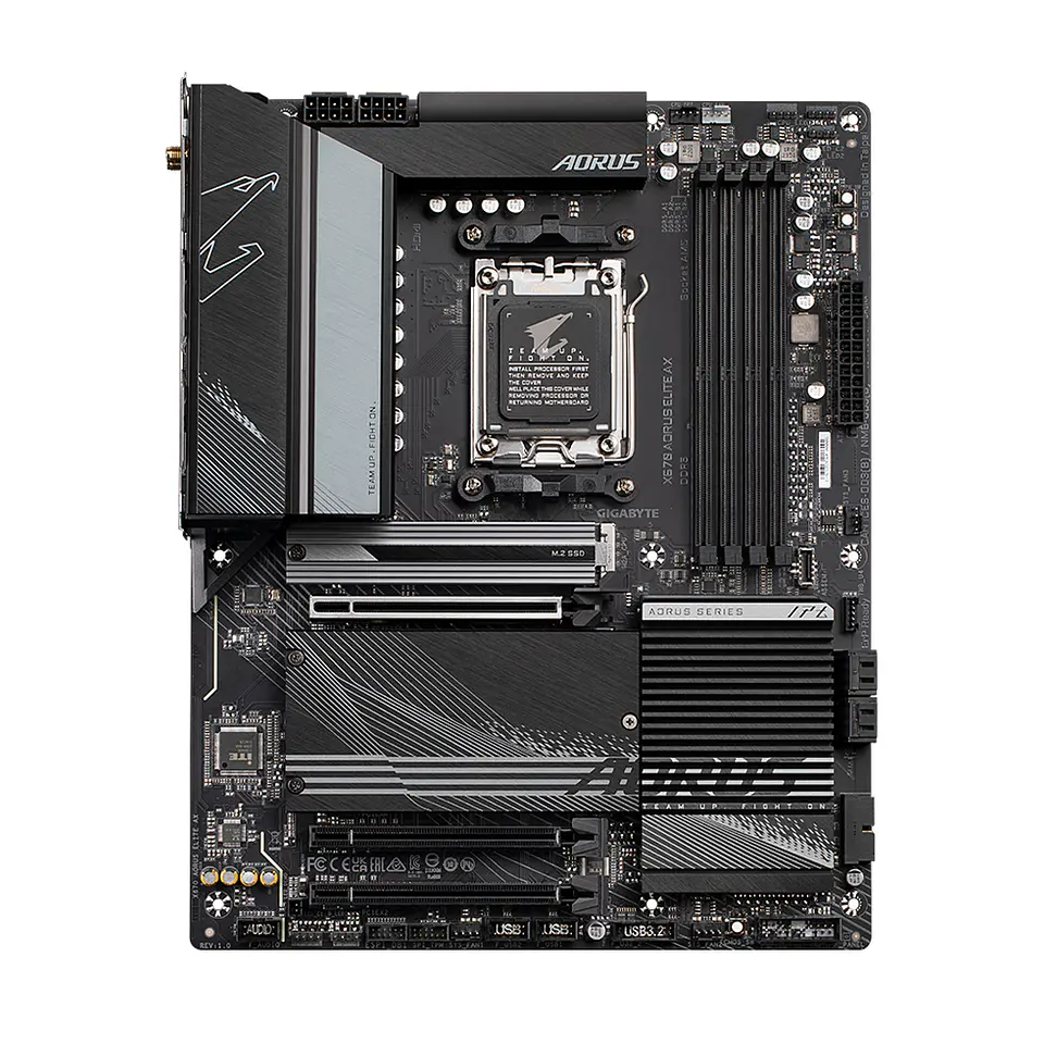 Placa Madre Gigabyte X670 AORUS ELITE AX, AM5, DDR5, WiFi 6 5