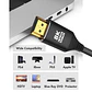 Cable Hdmi 8k 60hz/48gbps V2.1 De 1.5mts. Aleación De Zinc - Miniatura 6