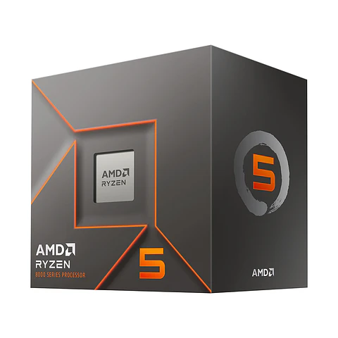 Procesador AMD Ryzen 5 8400F,  4.7GHZ Max 6core/12 hilos AM5