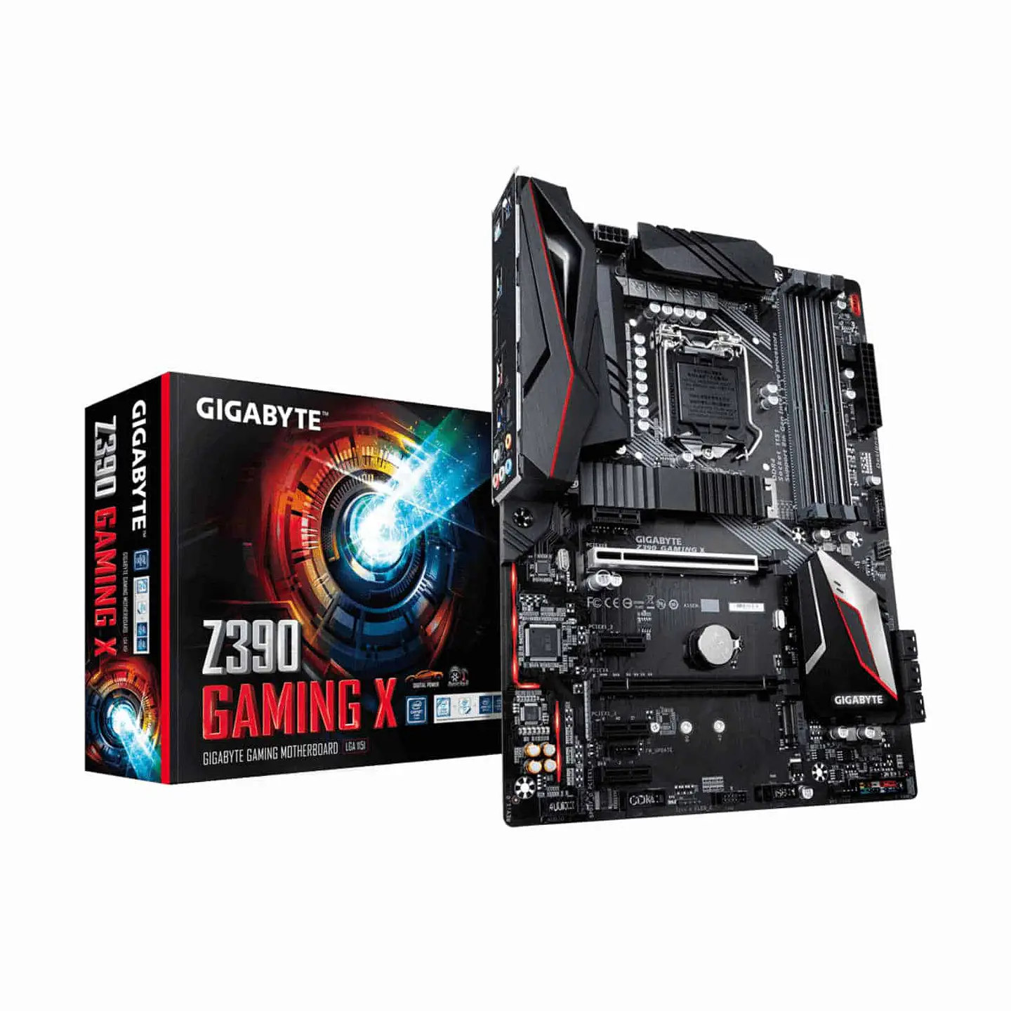 Placa Madre GIGABYTE Z390 Gaming X LGA 1151-v2 (8va y 9na Gen) Z390 HDMI SATA 6G 1