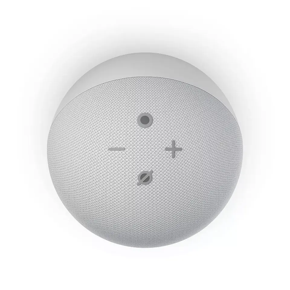 Amazon Echo Dot 4th Gen Con Asistente Virtual Alexa 110v/240v - Glacier White 4