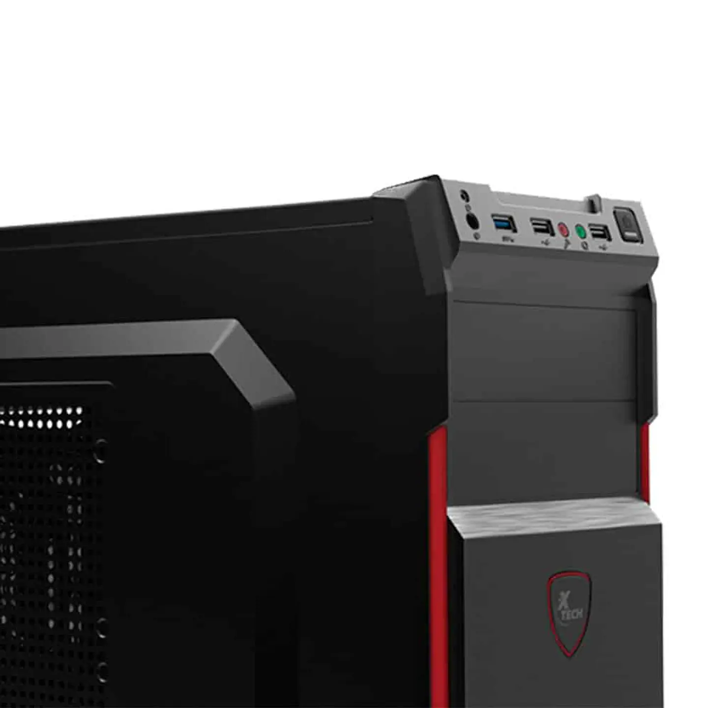 Gabinete Xtech XTQ-214 Mind tower ATX 600 Watt con fuente de poder 3
