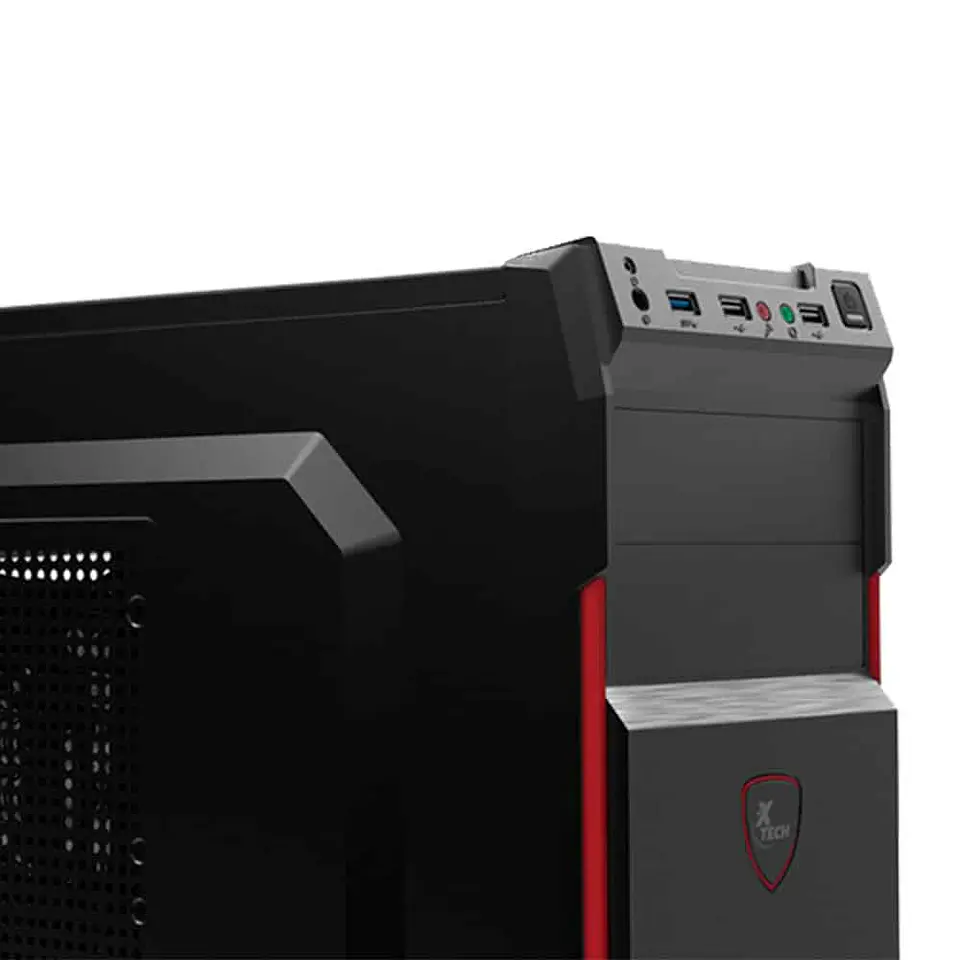 Gabinete Xtech XTQ-214 Mind tower ATX 600 Watt con fuente de poder 3