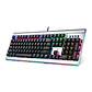 Teclado gamer mecánico HP - RGB GK520, black switch - Miniatura 2