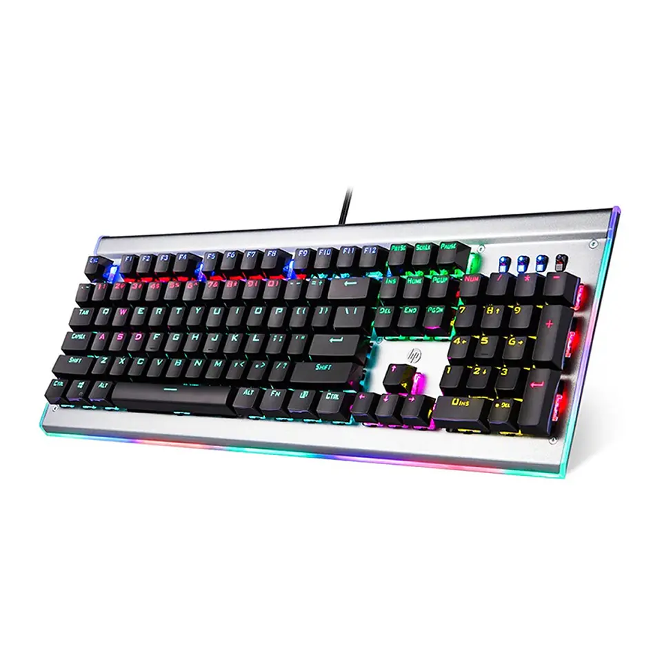 Teclado gamer mecánico HP - RGB GK520, black switch 2