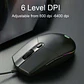 Mouse Gamer HP - M260, dpi ajustable hasta 6400 - Miniatura 3