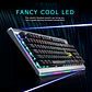 Teclado gamer mecánico HP - RGB GK520, black switch - Miniatura 6