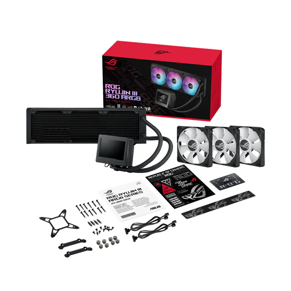 Refrigeración Líquida Asus Rog RYUJIN III 360 ARBG, 3.5