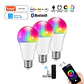 Kit 3 Ampolleta Led E27 Wifi Inteligentes Rgb, Iluminación Hogar - Miniatura 1