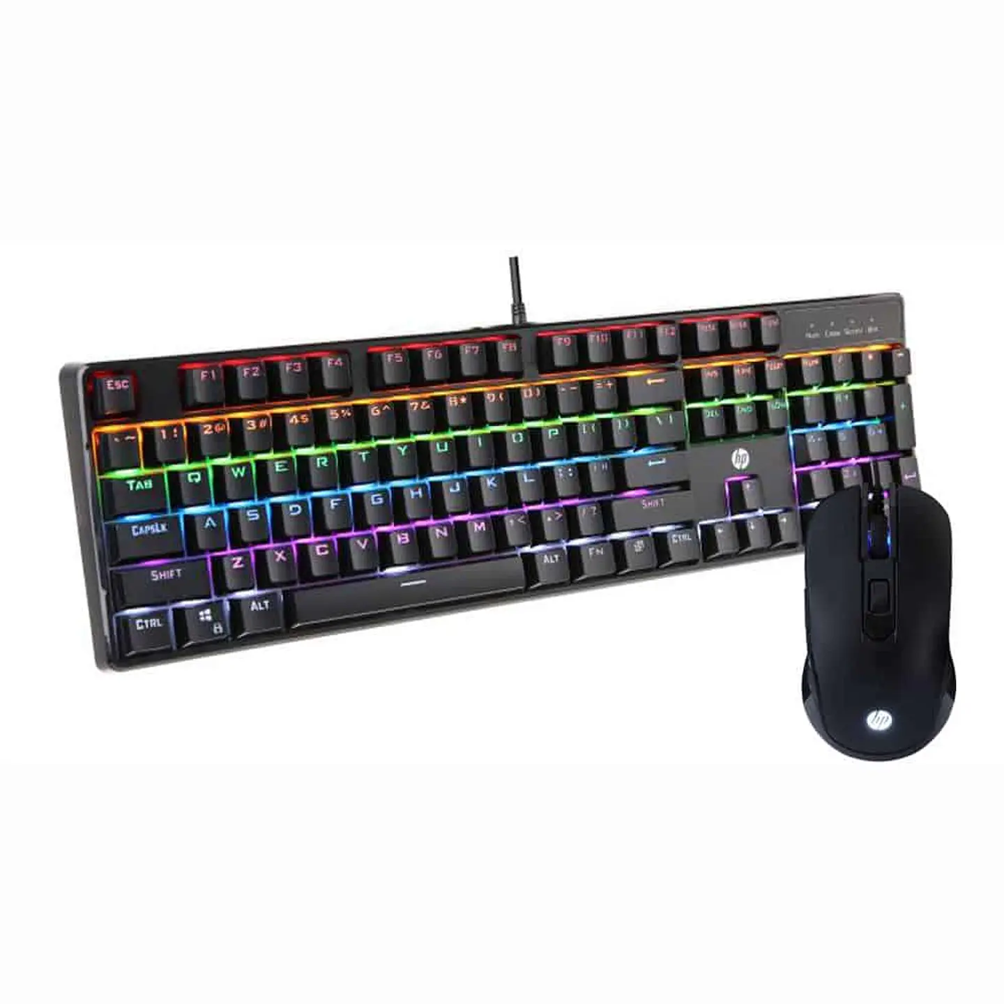 Combo Teclado mecánico+ Mouse Gamer HP - GM200 1