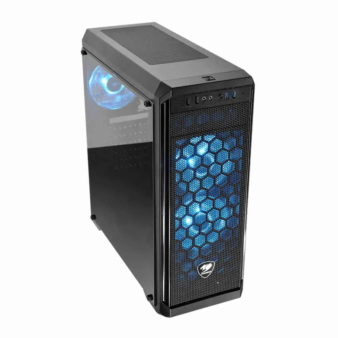 Gabinete Cougar MX330-G AIR (Slim-Torre, Vidrio templado, ATX) 1
