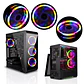 Kit 3 Ventiladores Fan RGB para Gabinete, PC - 120cm - Miniatura 8