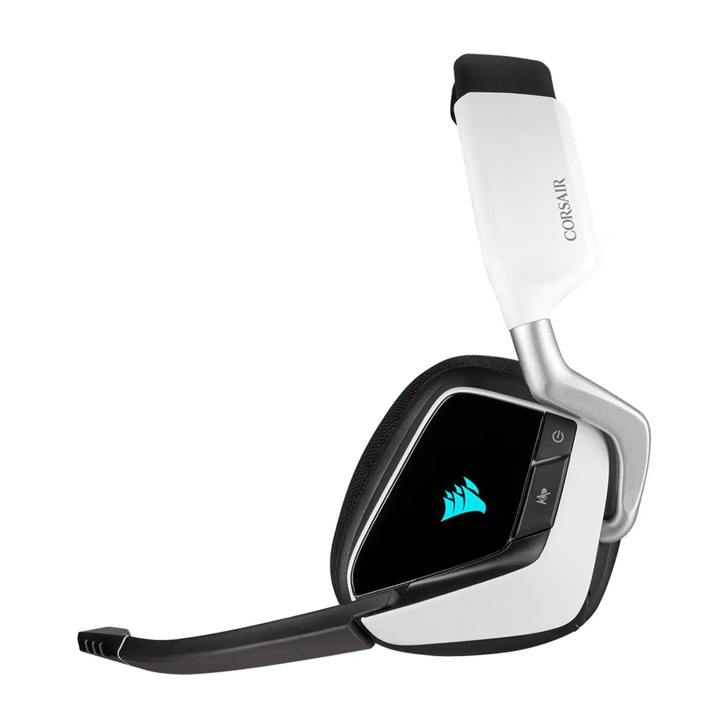 Audífonos Wireless Gamer Corsair Void RGB Elite 7.1, Blanco 7