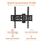 Soporte de esquina Para Tv Brazo Articulado 26'' hasta 63'' - Miniatura 2