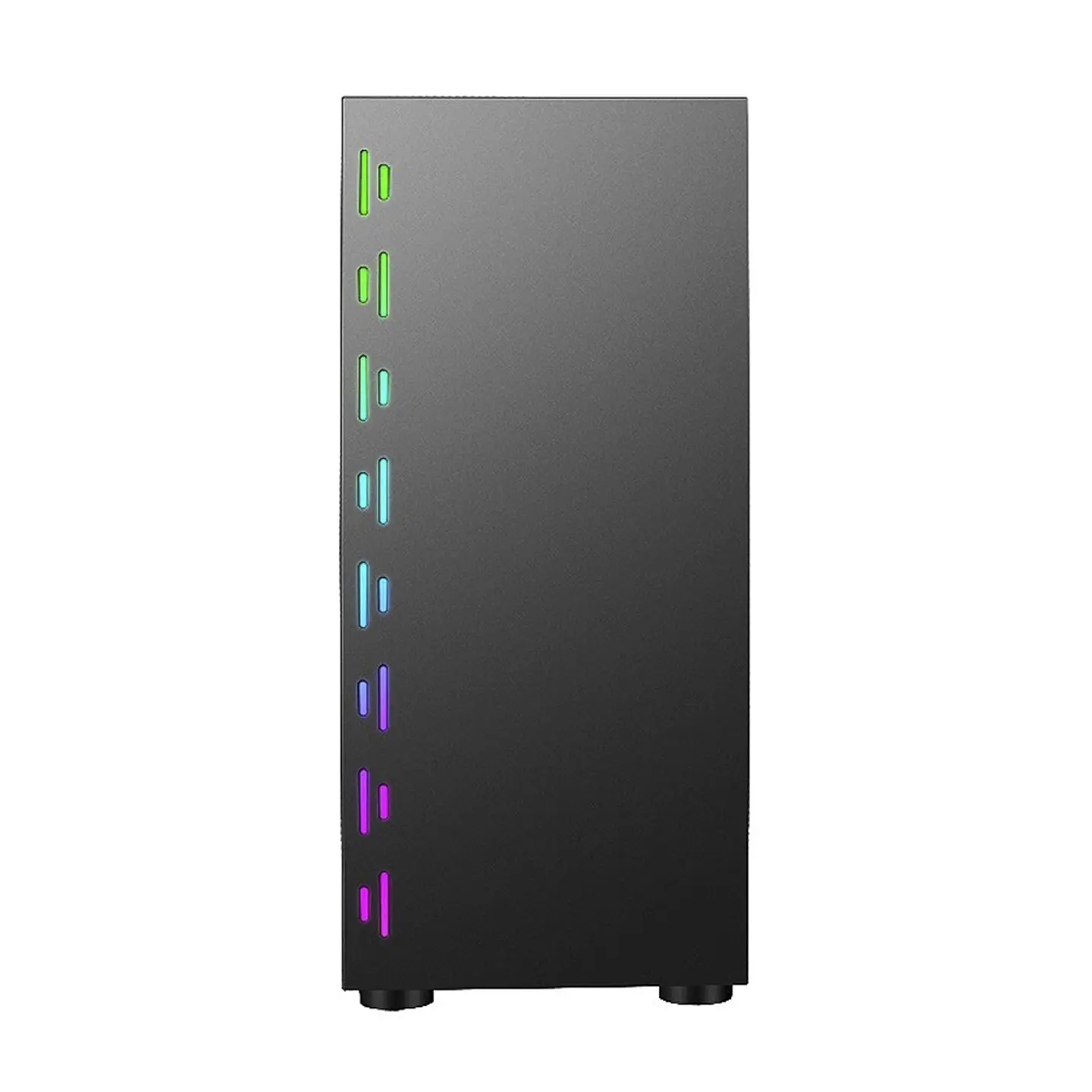 Gabinete Gamer ATX, Vidrio Templado, Franja RGB - SIN COOLER 3