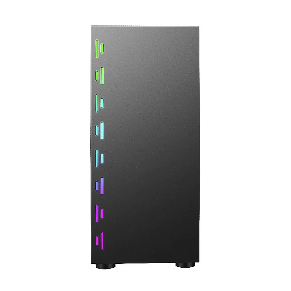 Gabinete Gamer ATX, Vidrio Templado, Franja RGB - SIN COOLER 3
