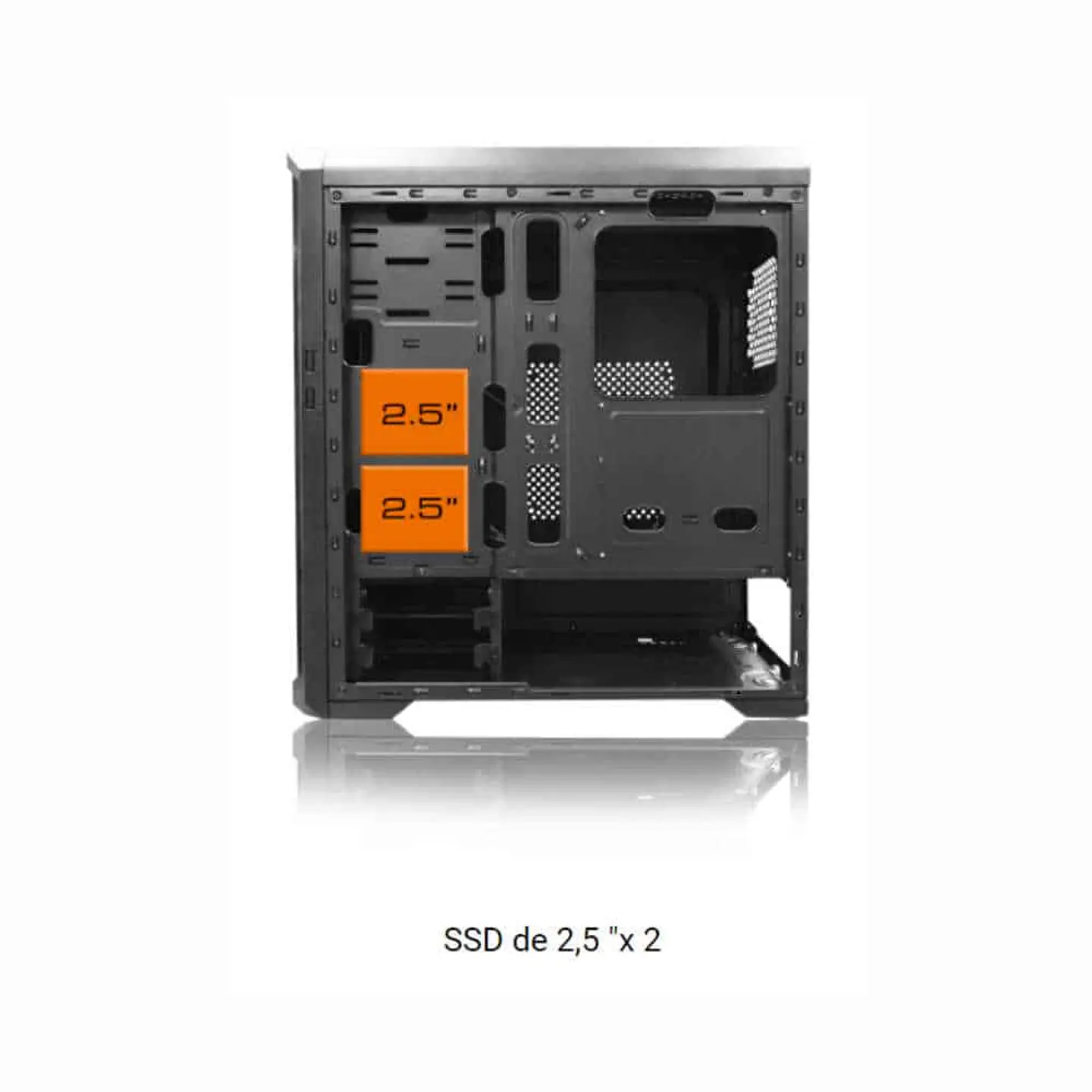Gabinete Cougar MX330-G AIR (Slim-Torre, Vidrio templado, ATX) 6