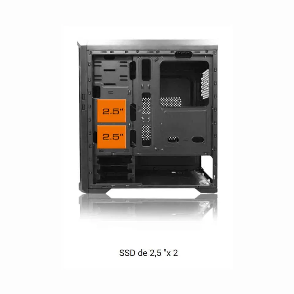Gabinete Cougar MX330-G AIR (Slim-Torre, Vidrio templado, ATX) 6