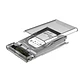 Cofre Case Transparente Disco Duro HHD y SSD Sata 2.5 USB 3.0 - Miniatura 1