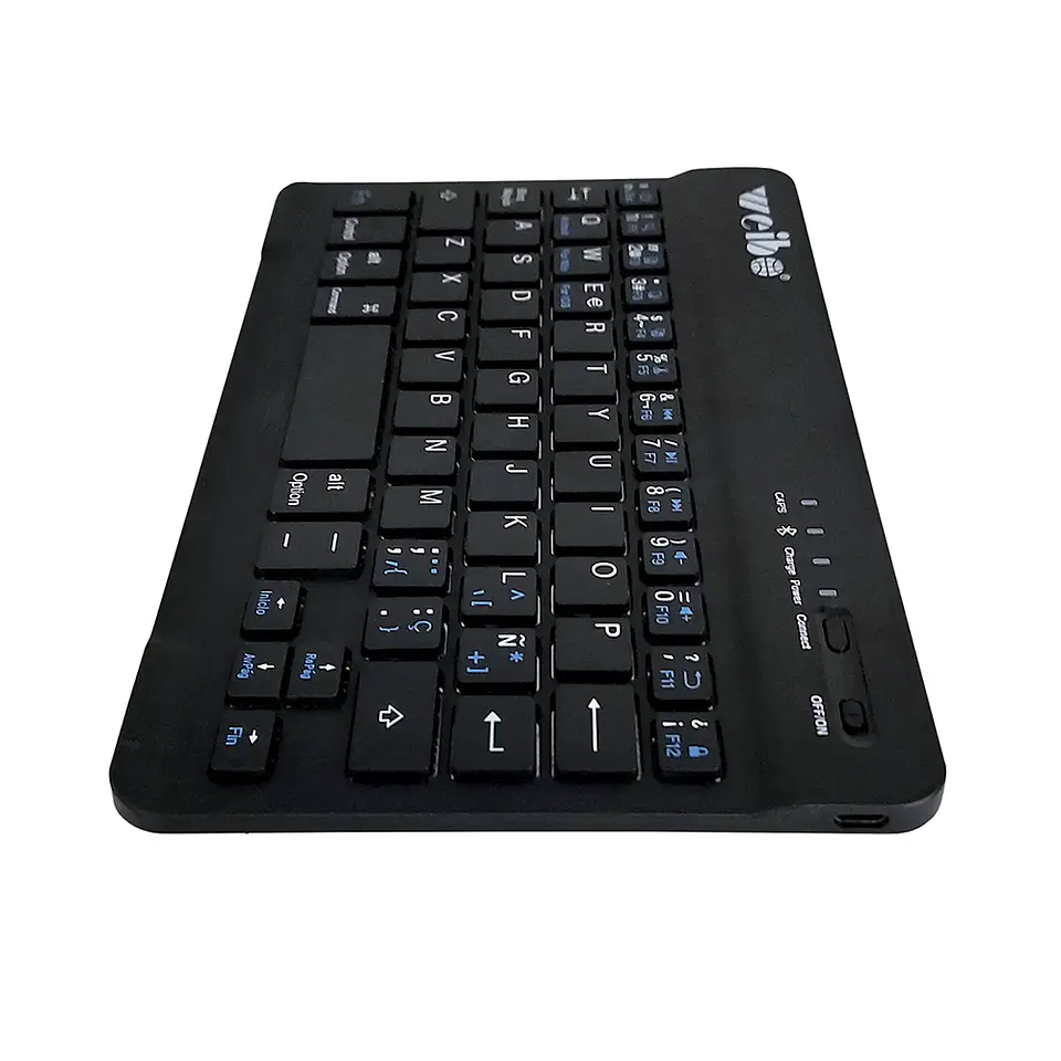 Teclado Bluetooth Inalámbrico Qwerty Recargable (Tablet, Pc, iOS, Android) 2