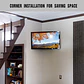 Soporte de esquina Para Tv Brazo Articulado 26'' hasta 63'' - Miniatura 4