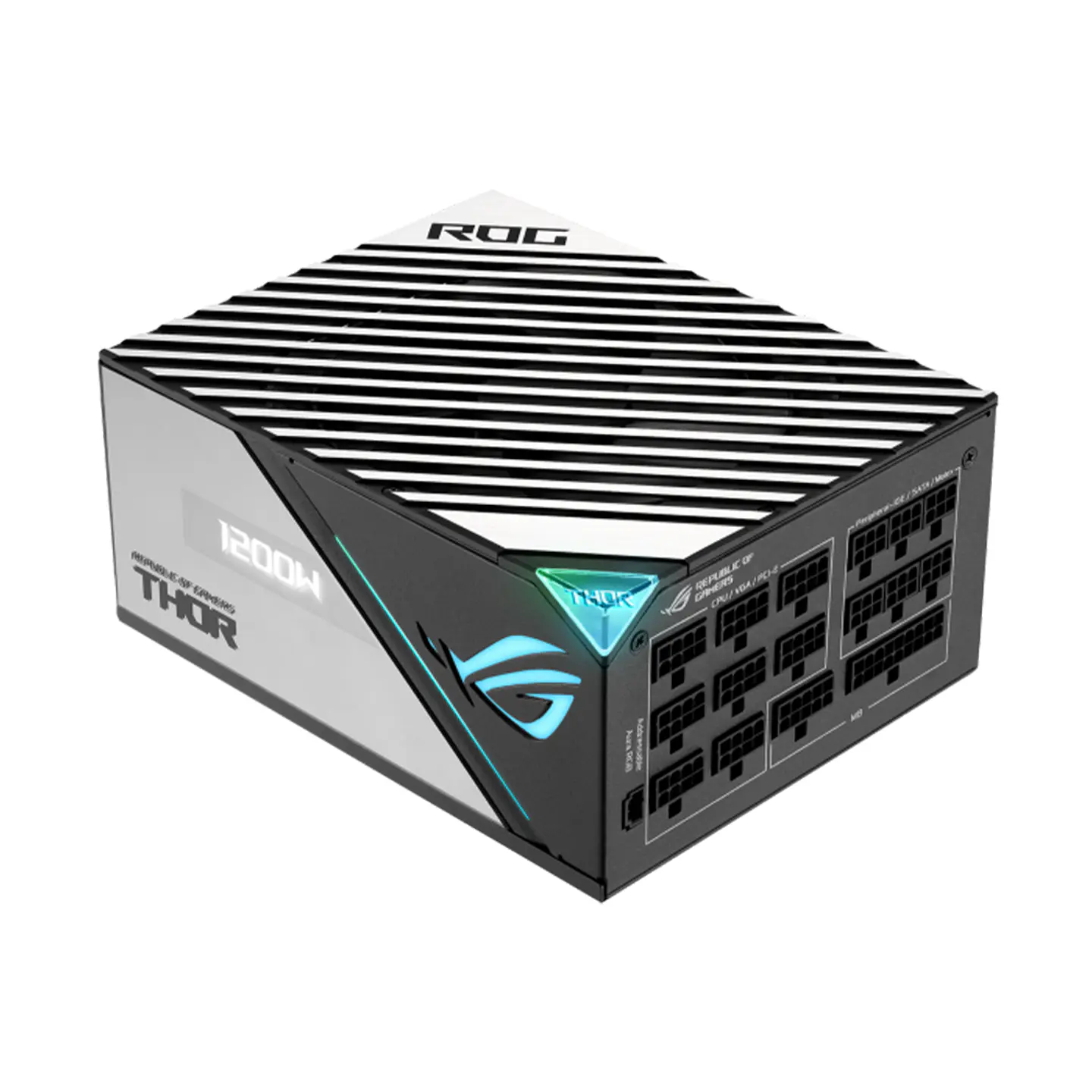 Fuente de Poder Asus Rog THOR 1200W Platinum II, LCD OLED 2