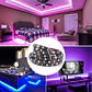 Cinta Tira Luces Led Rgb 5050 5mts Usb Bluetooth App, Tv Pc - Miniatura 3