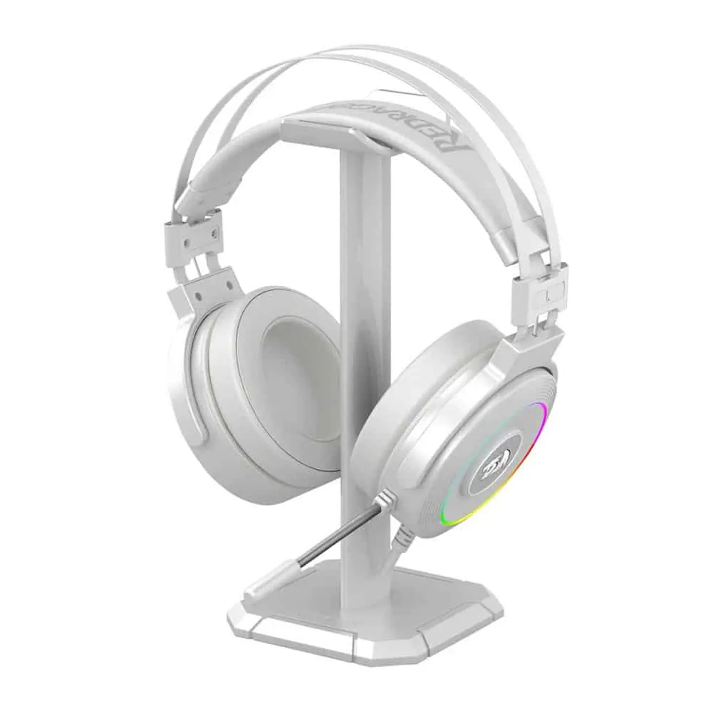 Audífonos Gamer Redragon Lamia H320 Blanco - Sonido 7.1, RGB, USB, Soporte Inclu 1