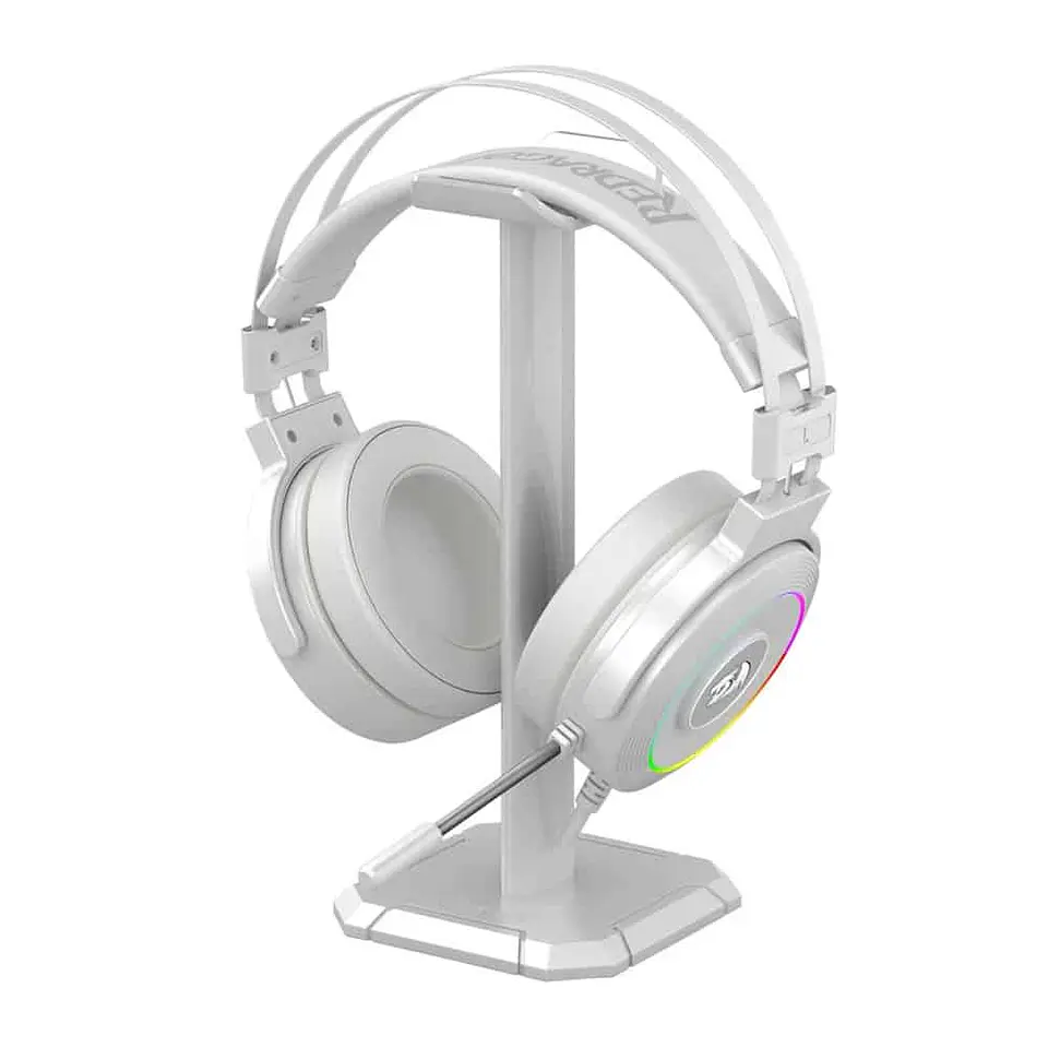 Audífonos Gamer Redragon Lamia H320 Blanco - Sonido 7.1, RGB, USB, Soporte Inclu 1