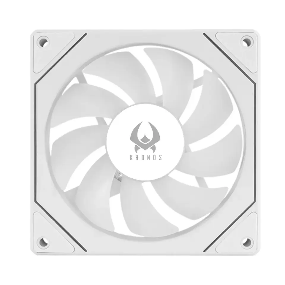 Ventilador Gabinete PC Kronos Eurus, ARGB, 120mm, PWM, White 3