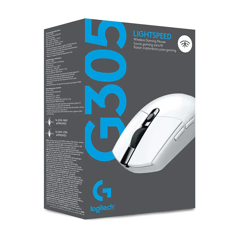 Mouse Gamer Inalámbrico Logitech G305 (1ms, 12.000DPI, 6 botones) 6