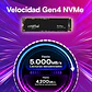 Disco Solido SSD Crucial P3 PLUS 4TB M.2 PciE-4 4800MB/s - Miniatura 2