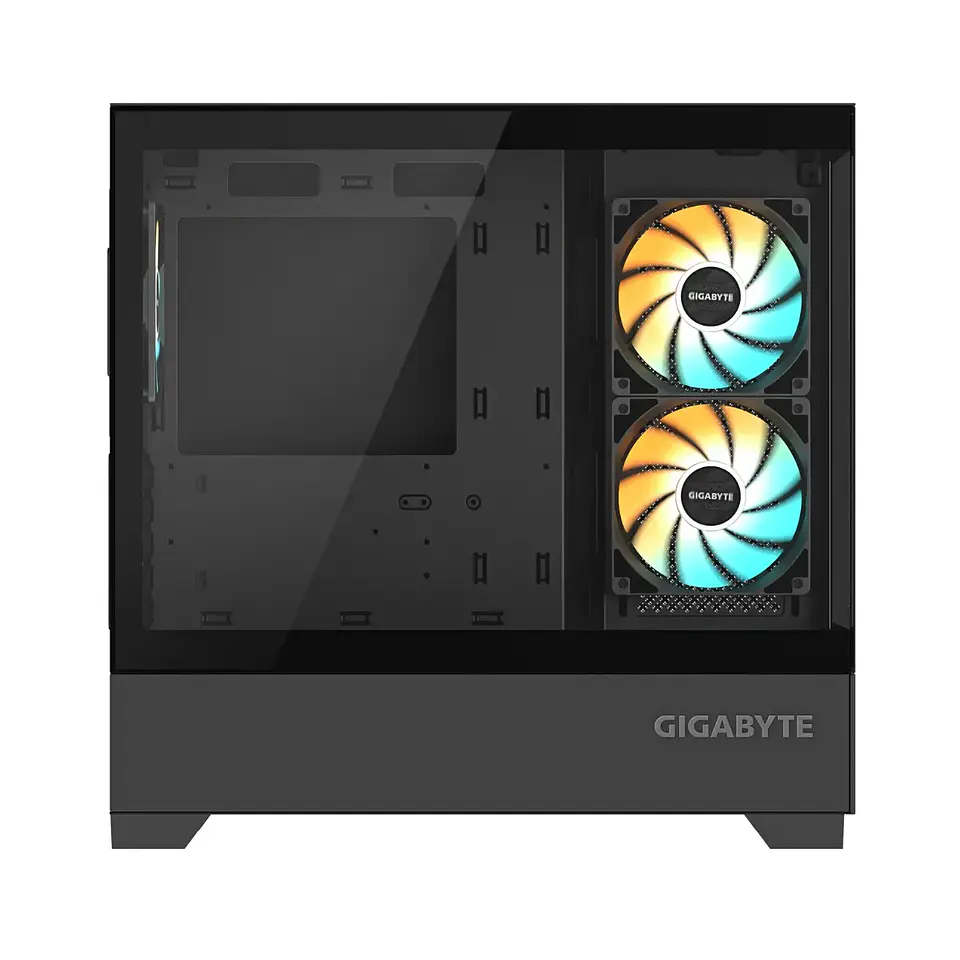 Gabinete Gigabyte C201 Panoramic mATX Vidrio Templado 3fan 4