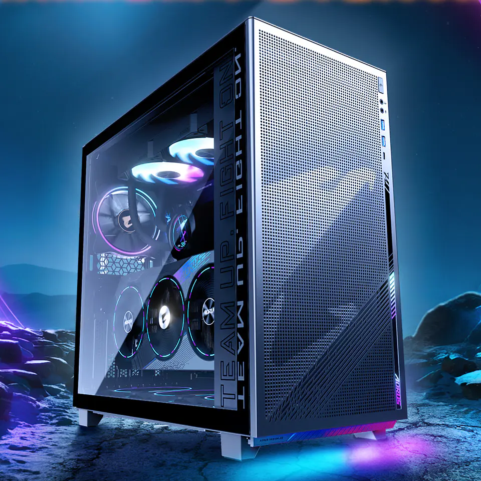 Gabinete Gabinete Aorus C400 GLASS ATX, Vidrio Templado, 4 Fan 2