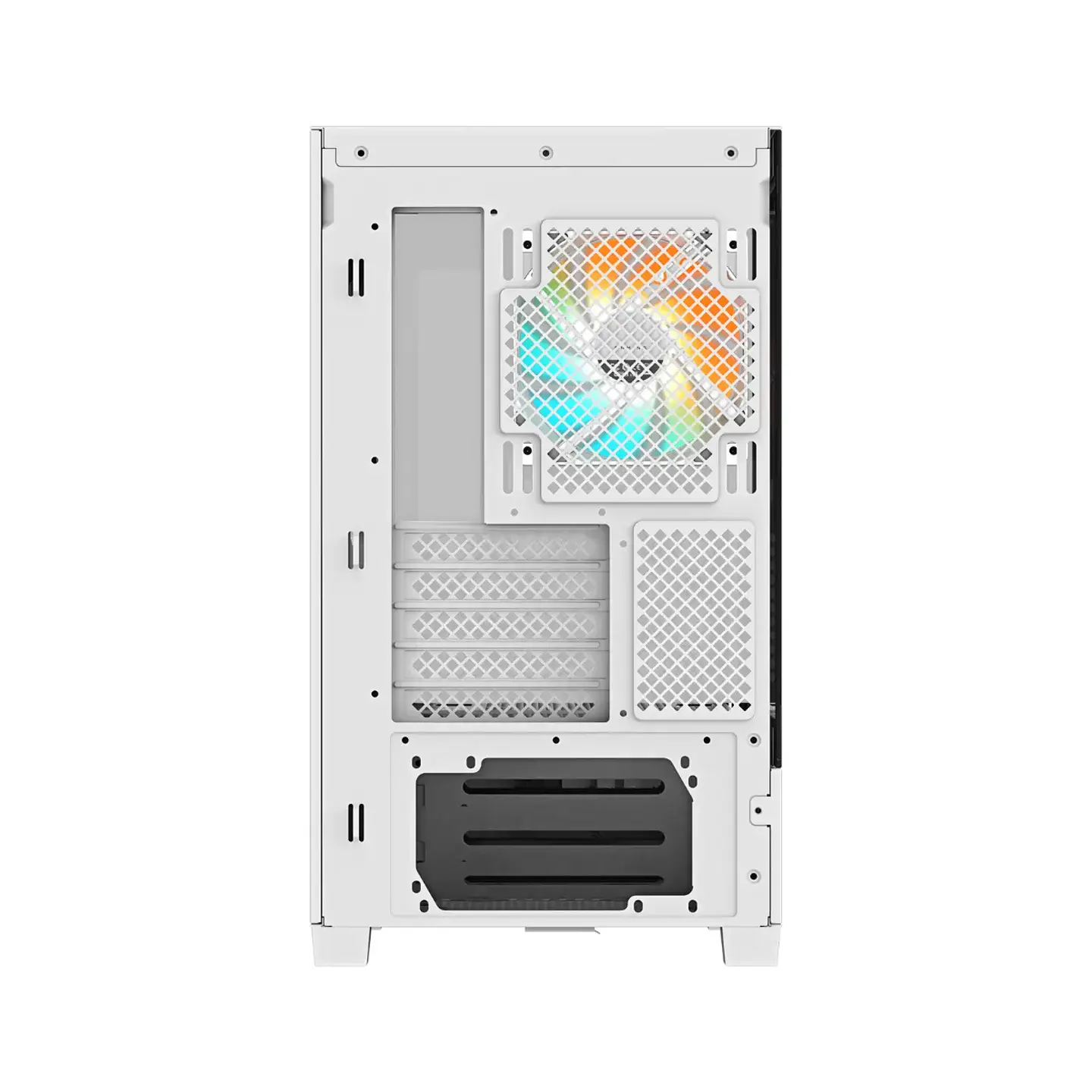 Gabinete Gigabyte C201 ICE Panoramic mATX Vidrio Templado 3fan 5