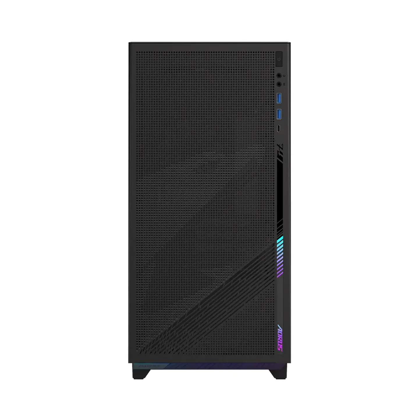 Gabinete Gabinete Aorus C400 GLASS ATX, Vidrio Templado, 4 Fan 5