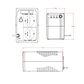 UPS HIKVISION DS-UPS1000 Interactiva 1000VA / 600W, - Miniatura 3
